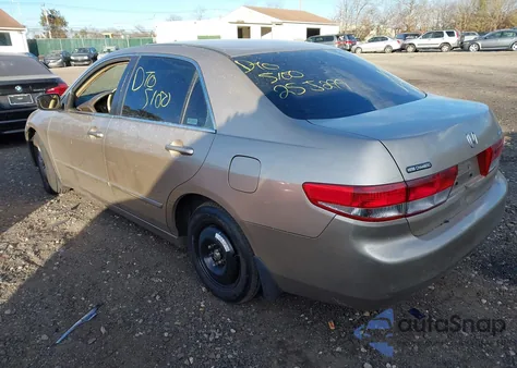 2004 Honda Accord 2.4 Ex from USA, damaged, VIN 1HGCM566X4A028643